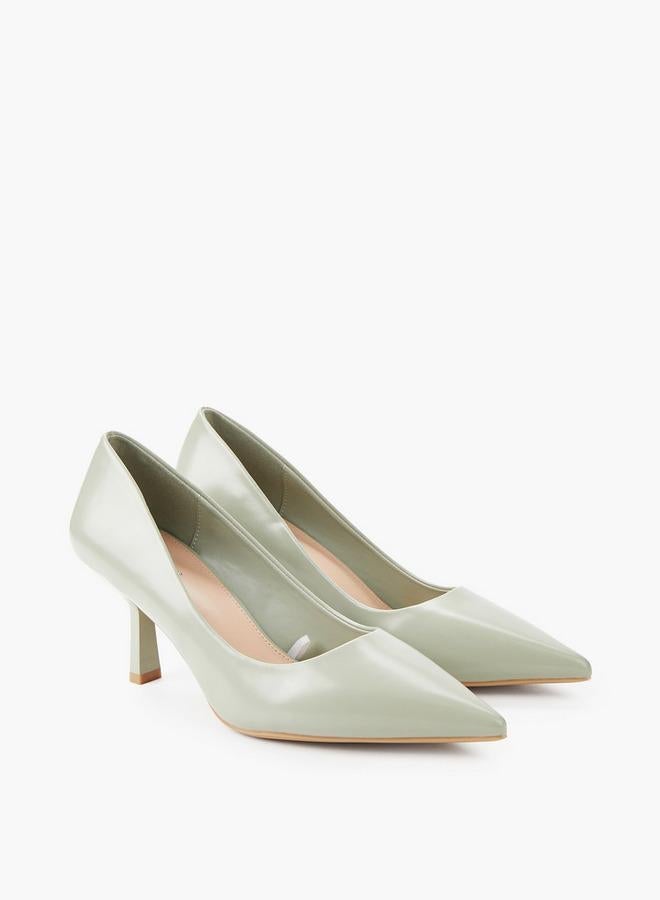 Paprika Women Flared Heel Pump Shoes - Image 2